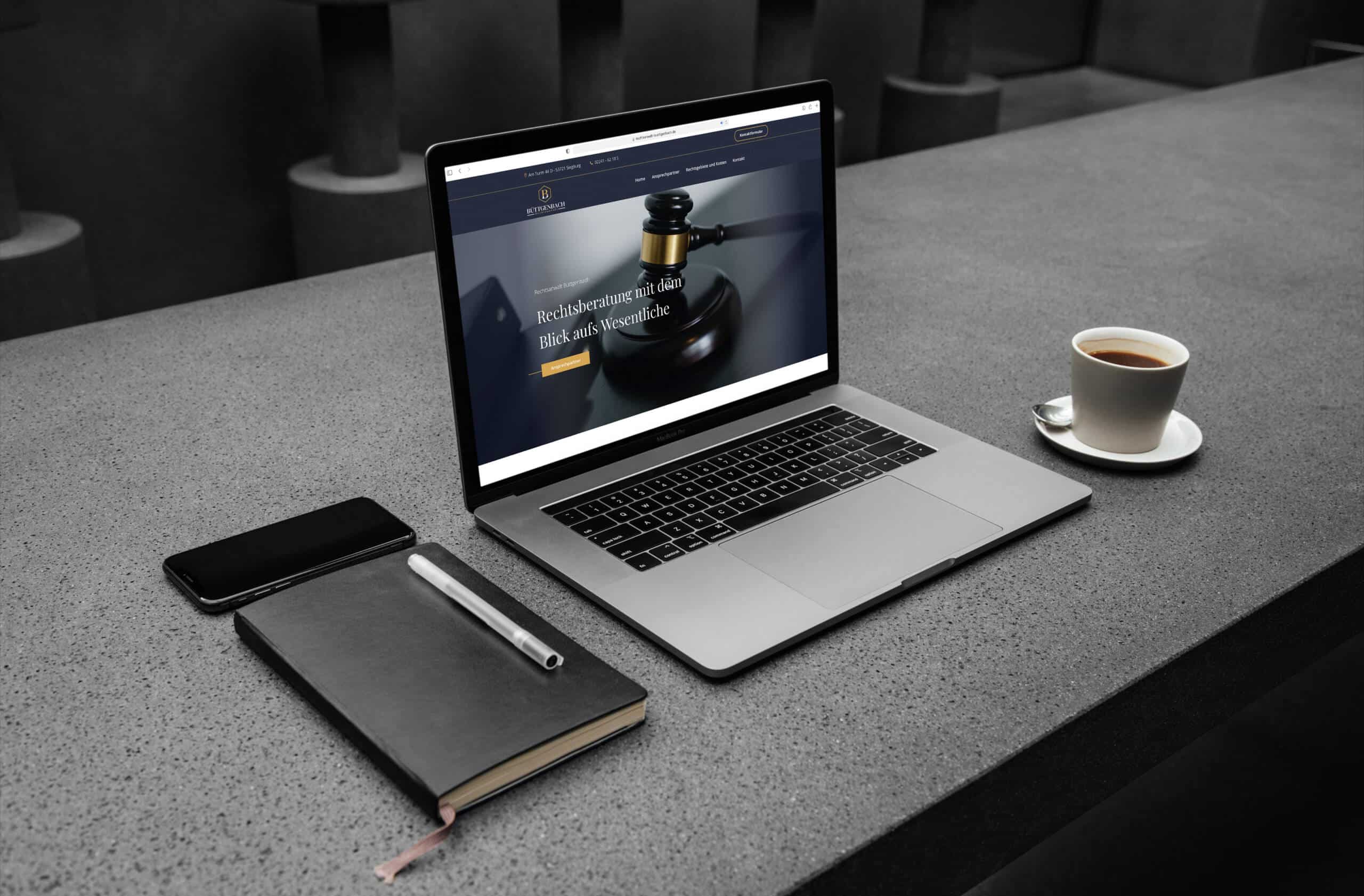 Webdesign Rechtsanwalt Siegburg